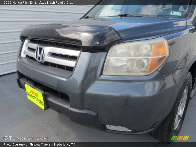 Sage Brush Pearl / Gray 2006 Honda Pilot EX-L