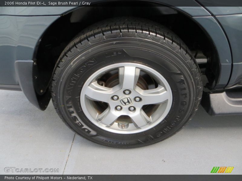 Sage Brush Pearl / Gray 2006 Honda Pilot EX-L