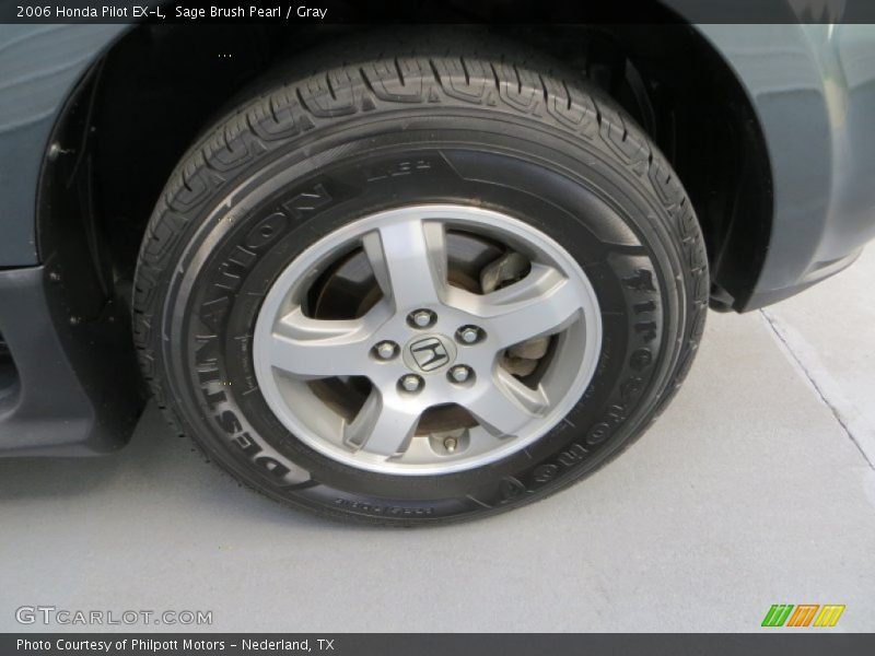 Sage Brush Pearl / Gray 2006 Honda Pilot EX-L