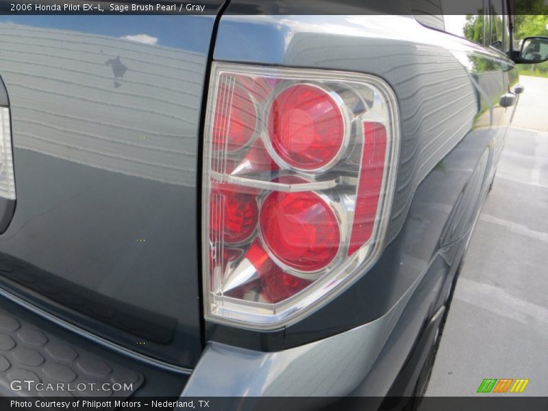 Sage Brush Pearl / Gray 2006 Honda Pilot EX-L