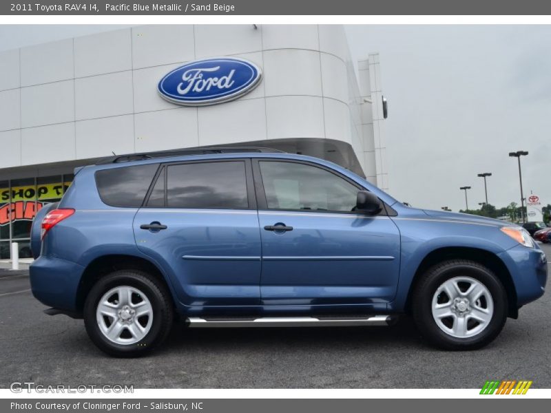Pacific Blue Metallic / Sand Beige 2011 Toyota RAV4 I4