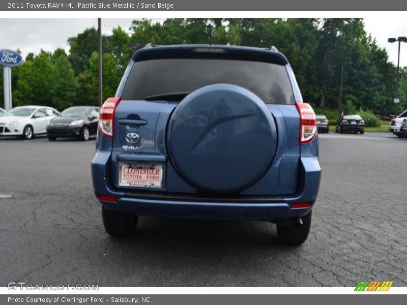 Pacific Blue Metallic / Sand Beige 2011 Toyota RAV4 I4
