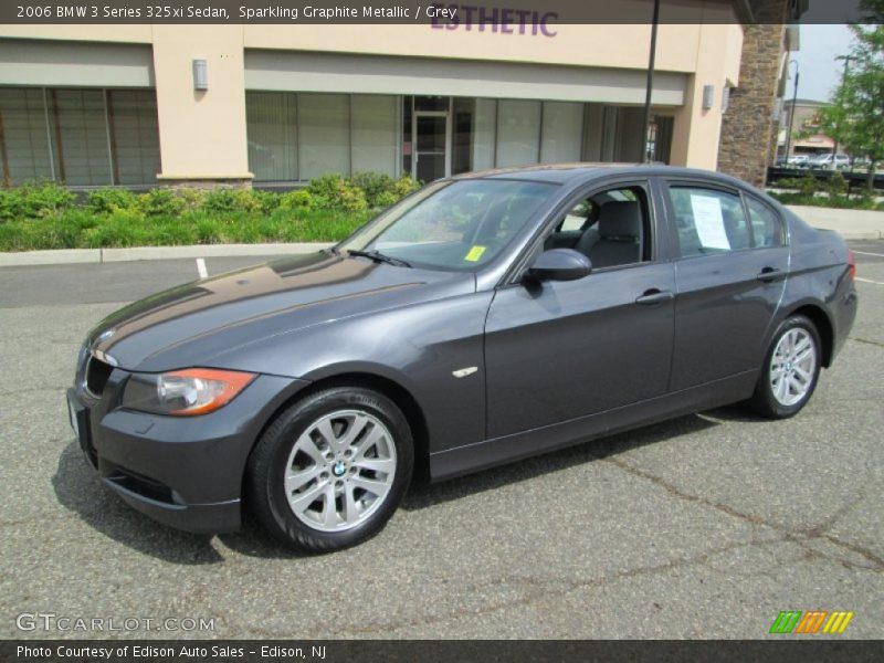 Sparkling Graphite Metallic / Grey 2006 BMW 3 Series 325xi Sedan