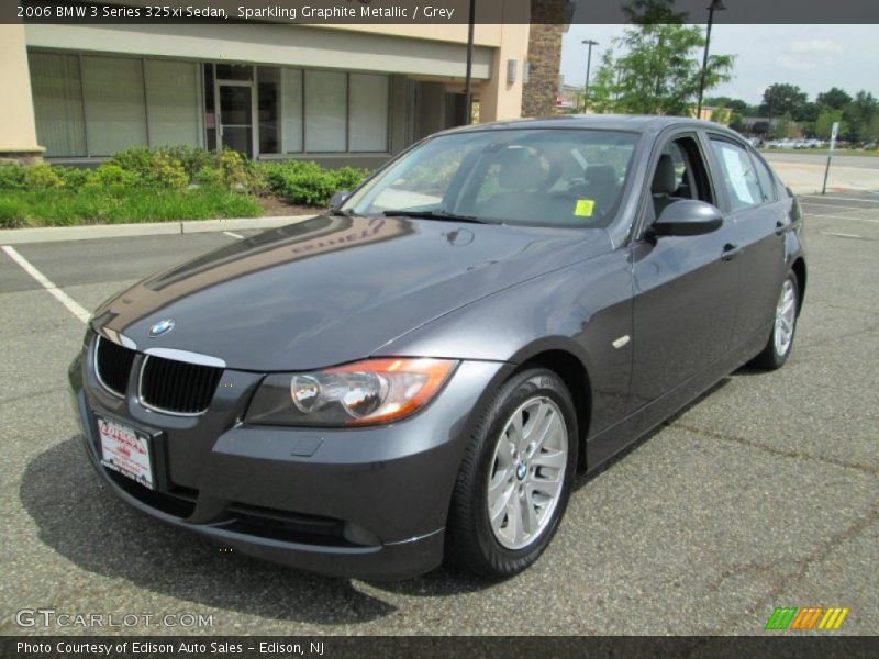 Sparkling Graphite Metallic / Grey 2006 BMW 3 Series 325xi Sedan