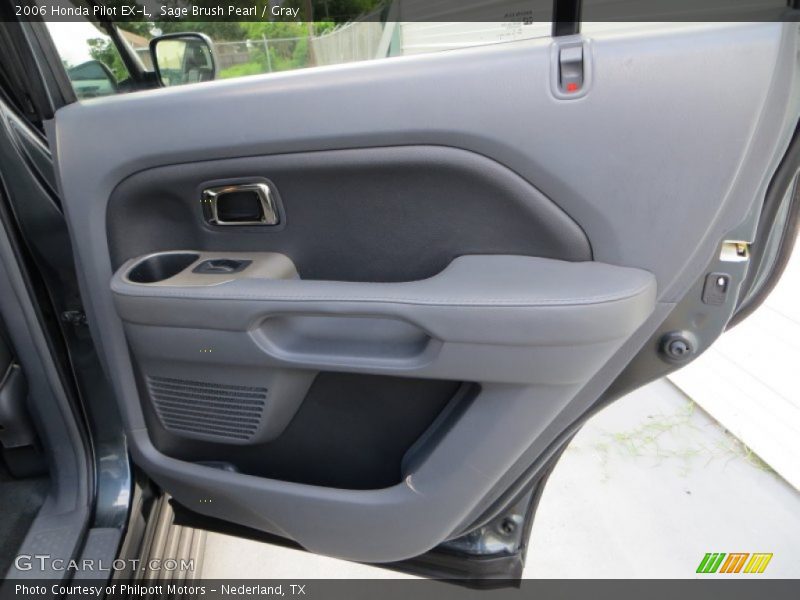 Sage Brush Pearl / Gray 2006 Honda Pilot EX-L