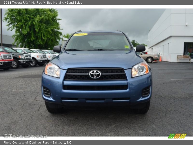 Pacific Blue Metallic / Sand Beige 2011 Toyota RAV4 I4