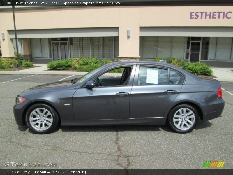 Sparkling Graphite Metallic / Grey 2006 BMW 3 Series 325xi Sedan