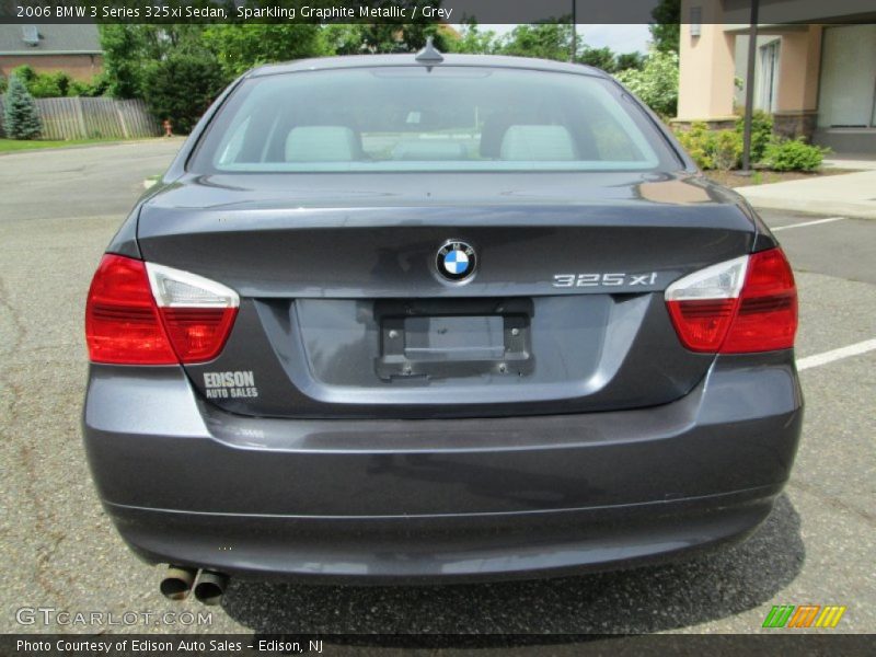 Sparkling Graphite Metallic / Grey 2006 BMW 3 Series 325xi Sedan