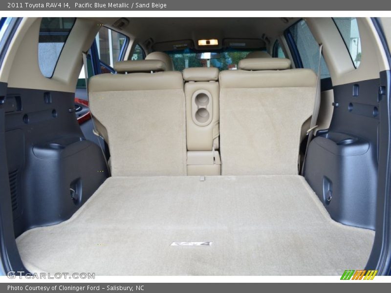 Pacific Blue Metallic / Sand Beige 2011 Toyota RAV4 I4