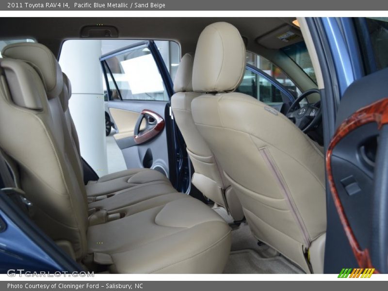 Pacific Blue Metallic / Sand Beige 2011 Toyota RAV4 I4