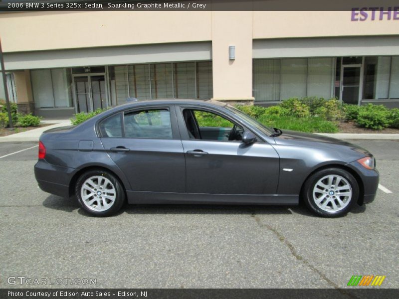 Sparkling Graphite Metallic / Grey 2006 BMW 3 Series 325xi Sedan