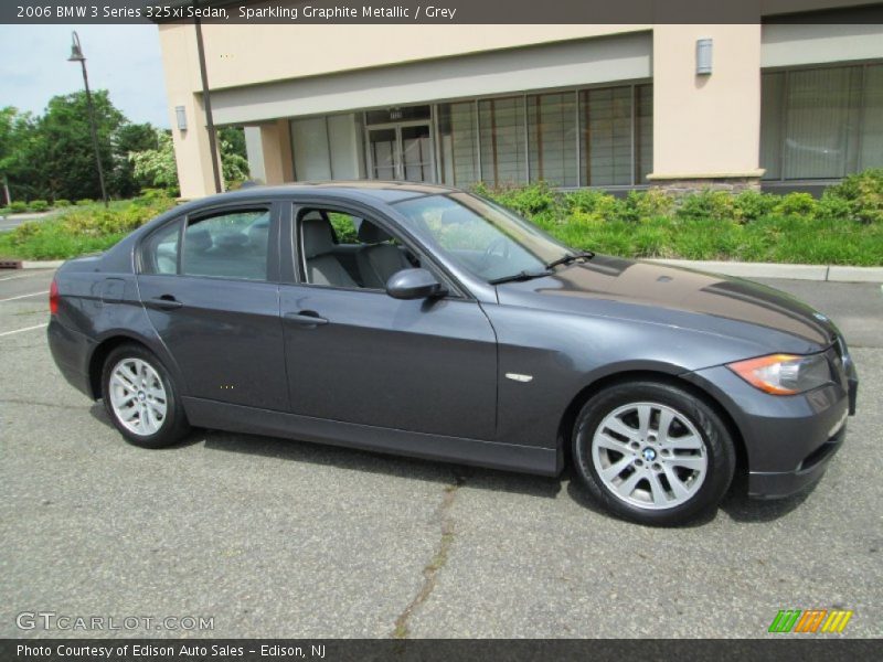 Sparkling Graphite Metallic / Grey 2006 BMW 3 Series 325xi Sedan