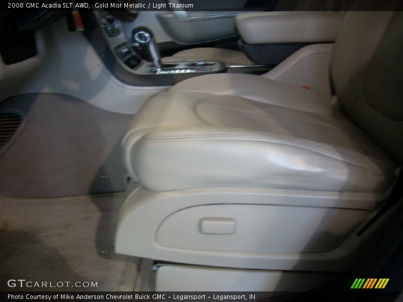 Gold Mist Metallic / Light Titanium 2008 GMC Acadia SLT AWD