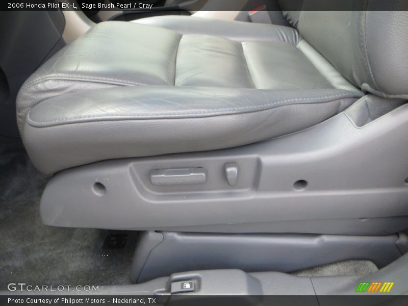 Sage Brush Pearl / Gray 2006 Honda Pilot EX-L
