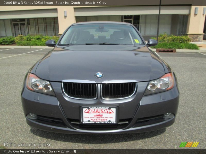 Sparkling Graphite Metallic / Grey 2006 BMW 3 Series 325xi Sedan