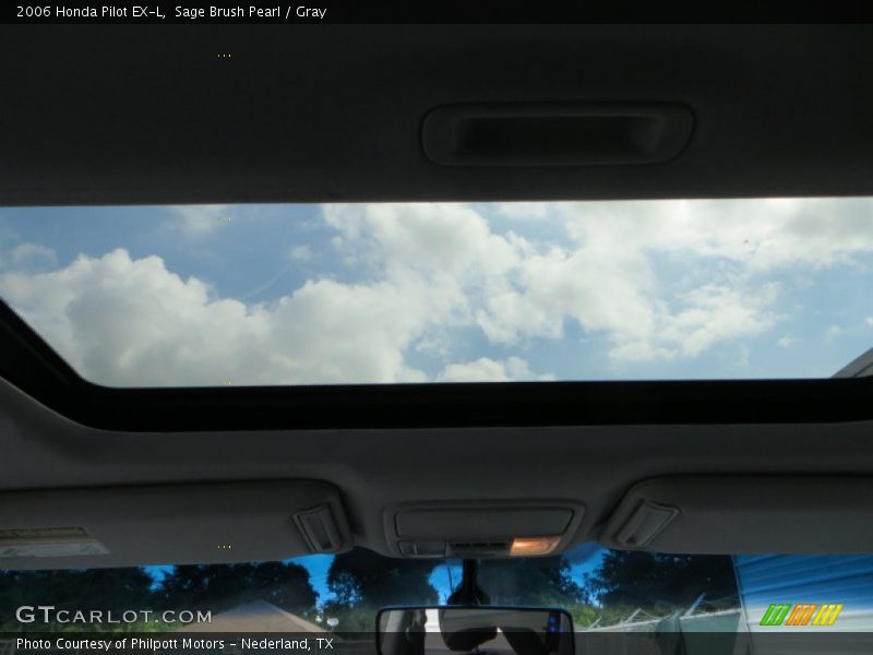 Sage Brush Pearl / Gray 2006 Honda Pilot EX-L