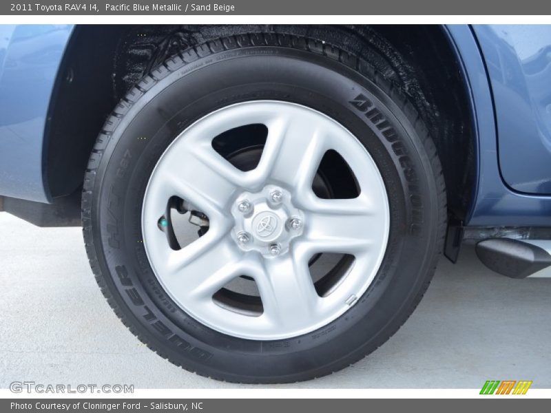 Pacific Blue Metallic / Sand Beige 2011 Toyota RAV4 I4