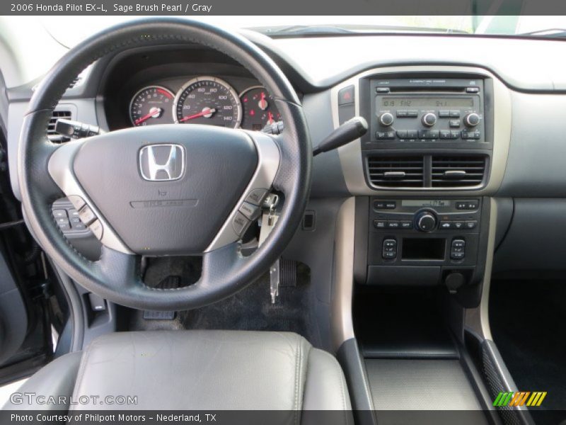 Sage Brush Pearl / Gray 2006 Honda Pilot EX-L