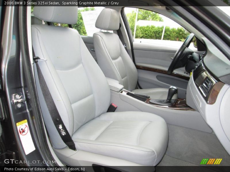 Sparkling Graphite Metallic / Grey 2006 BMW 3 Series 325xi Sedan