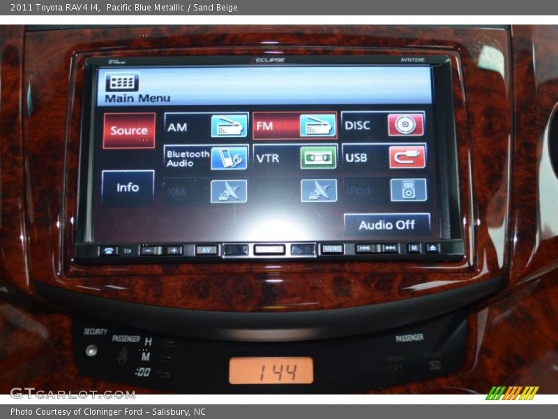 Pacific Blue Metallic / Sand Beige 2011 Toyota RAV4 I4