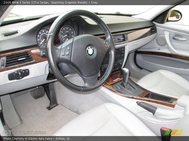 Sparkling Graphite Metallic / Grey 2006 BMW 3 Series 325xi Sedan