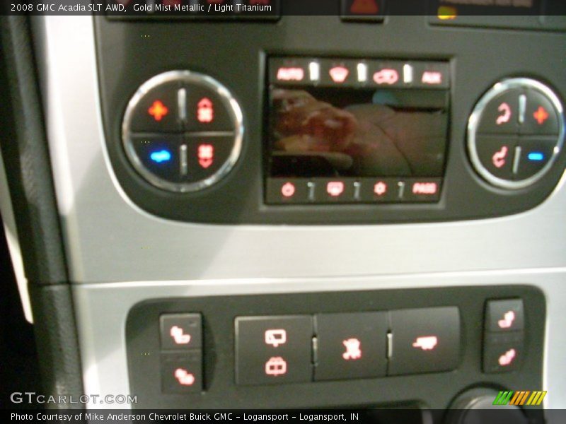 Gold Mist Metallic / Light Titanium 2008 GMC Acadia SLT AWD