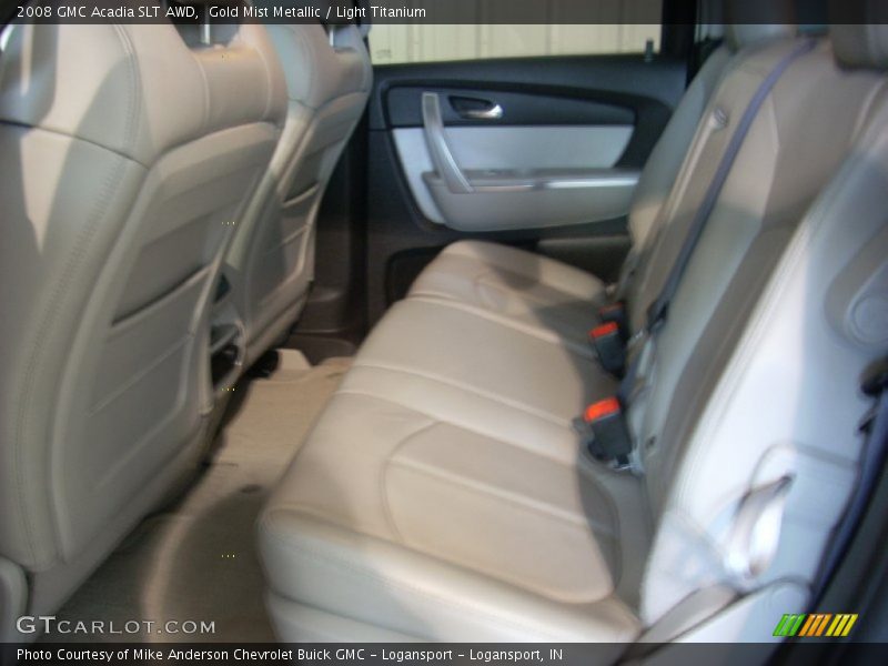 Gold Mist Metallic / Light Titanium 2008 GMC Acadia SLT AWD