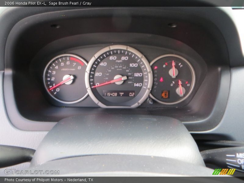 Sage Brush Pearl / Gray 2006 Honda Pilot EX-L