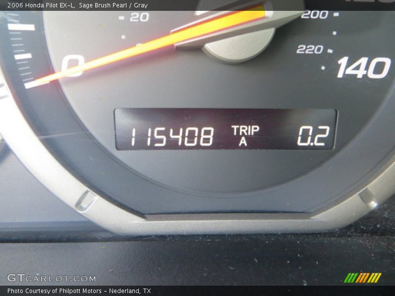 Sage Brush Pearl / Gray 2006 Honda Pilot EX-L