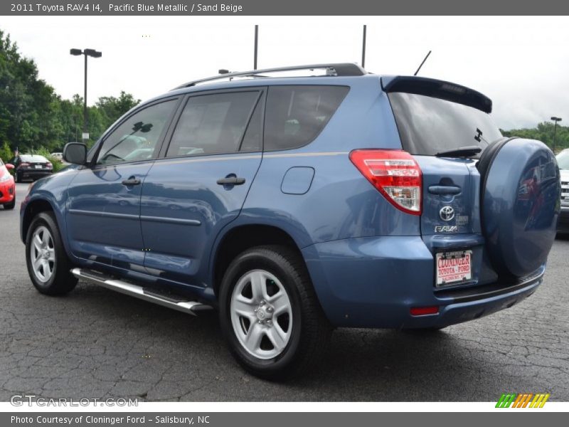 Pacific Blue Metallic / Sand Beige 2011 Toyota RAV4 I4