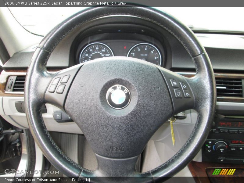 Sparkling Graphite Metallic / Grey 2006 BMW 3 Series 325xi Sedan