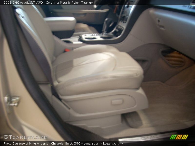 Gold Mist Metallic / Light Titanium 2008 GMC Acadia SLT AWD