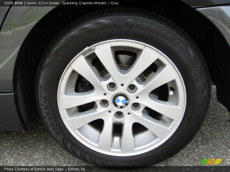 Sparkling Graphite Metallic / Grey 2006 BMW 3 Series 325xi Sedan