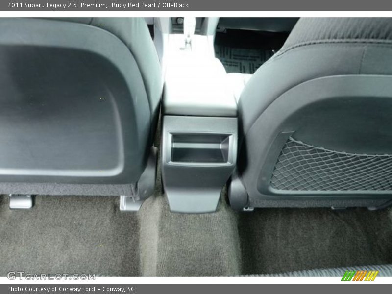Ruby Red Pearl / Off-Black 2011 Subaru Legacy 2.5i Premium
