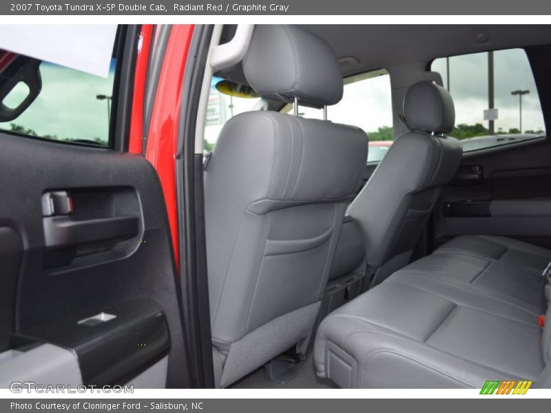 Radiant Red / Graphite Gray 2007 Toyota Tundra X-SP Double Cab