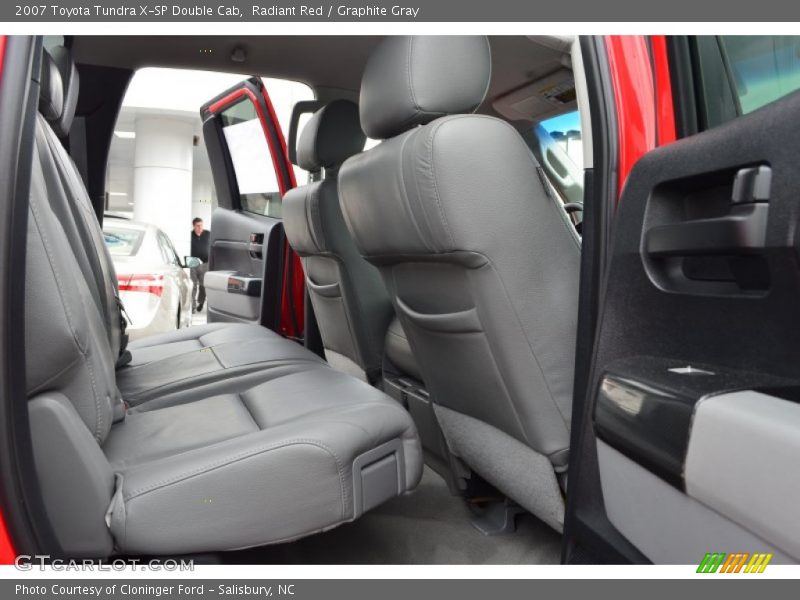 Radiant Red / Graphite Gray 2007 Toyota Tundra X-SP Double Cab