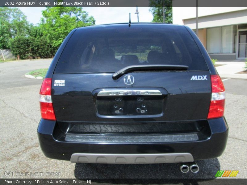 Nighthawk Black Pearl / Saddle 2002 Acura MDX Touring