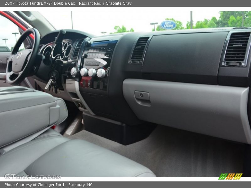 Radiant Red / Graphite Gray 2007 Toyota Tundra X-SP Double Cab
