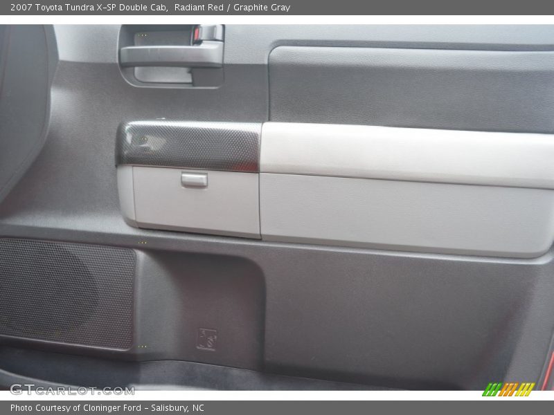Radiant Red / Graphite Gray 2007 Toyota Tundra X-SP Double Cab