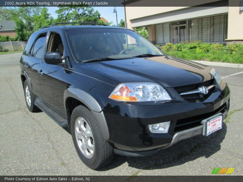 Nighthawk Black Pearl / Saddle 2002 Acura MDX Touring