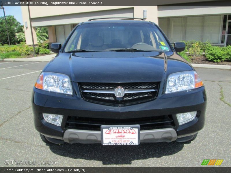 Nighthawk Black Pearl / Saddle 2002 Acura MDX Touring
