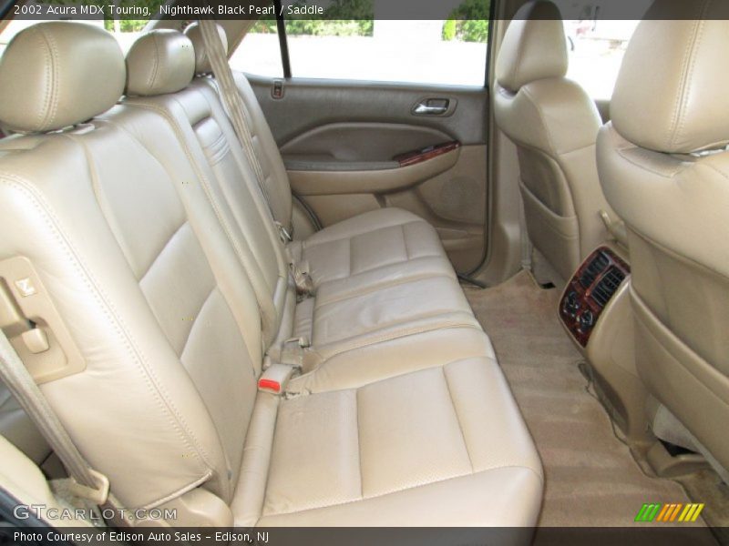 Rear Seat of 2002 MDX Touring