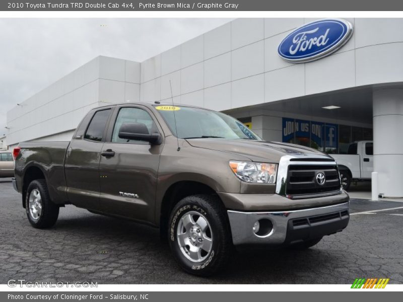 Pyrite Brown Mica / Graphite Gray 2010 Toyota Tundra TRD Double Cab 4x4