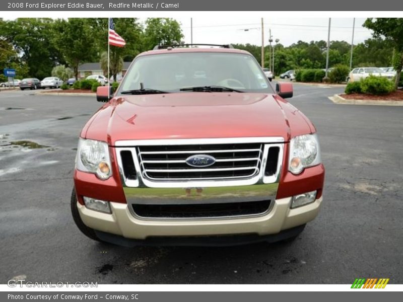 Redfire Metallic / Camel 2008 Ford Explorer Eddie Bauer