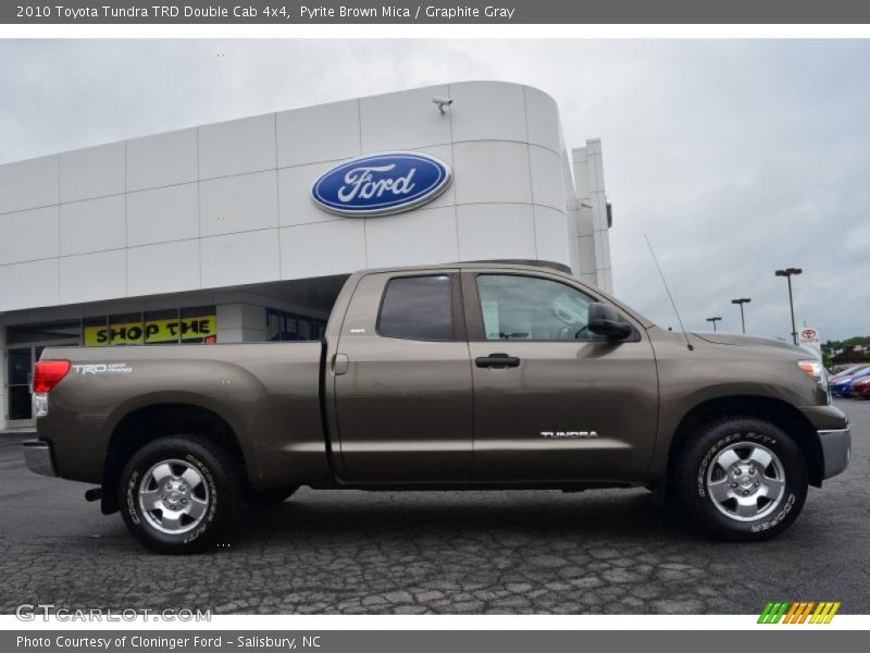 Pyrite Brown Mica / Graphite Gray 2010 Toyota Tundra TRD Double Cab 4x4