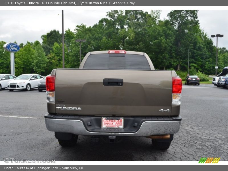 Pyrite Brown Mica / Graphite Gray 2010 Toyota Tundra TRD Double Cab 4x4