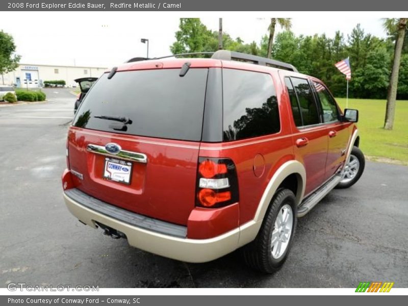 Redfire Metallic / Camel 2008 Ford Explorer Eddie Bauer