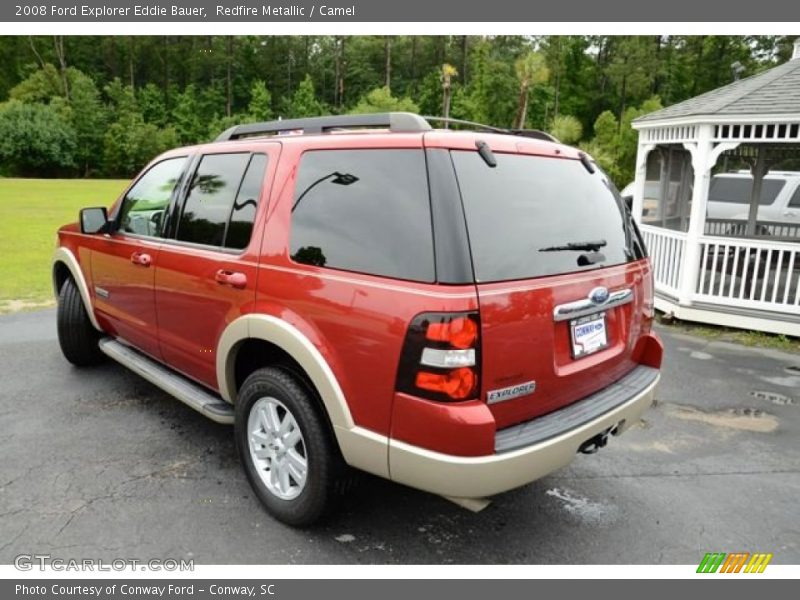 Redfire Metallic / Camel 2008 Ford Explorer Eddie Bauer
