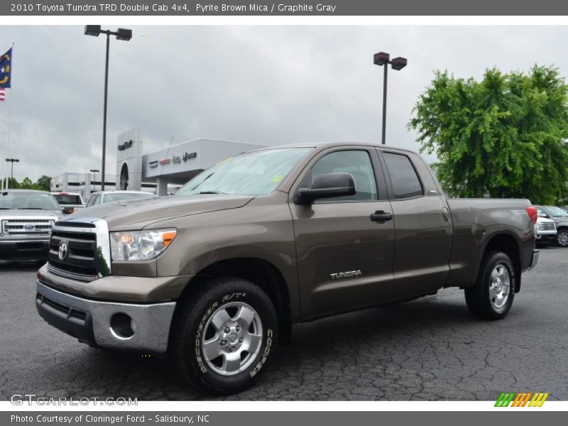 Pyrite Brown Mica / Graphite Gray 2010 Toyota Tundra TRD Double Cab 4x4