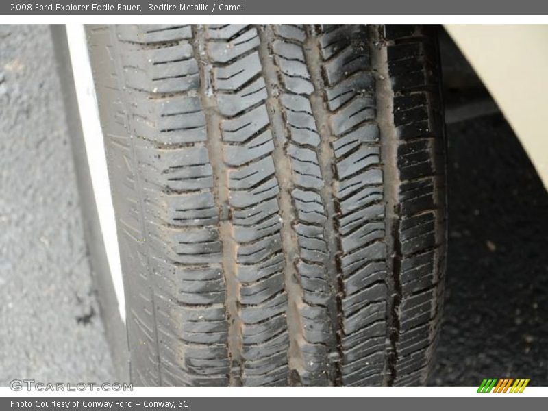 Redfire Metallic / Camel 2008 Ford Explorer Eddie Bauer